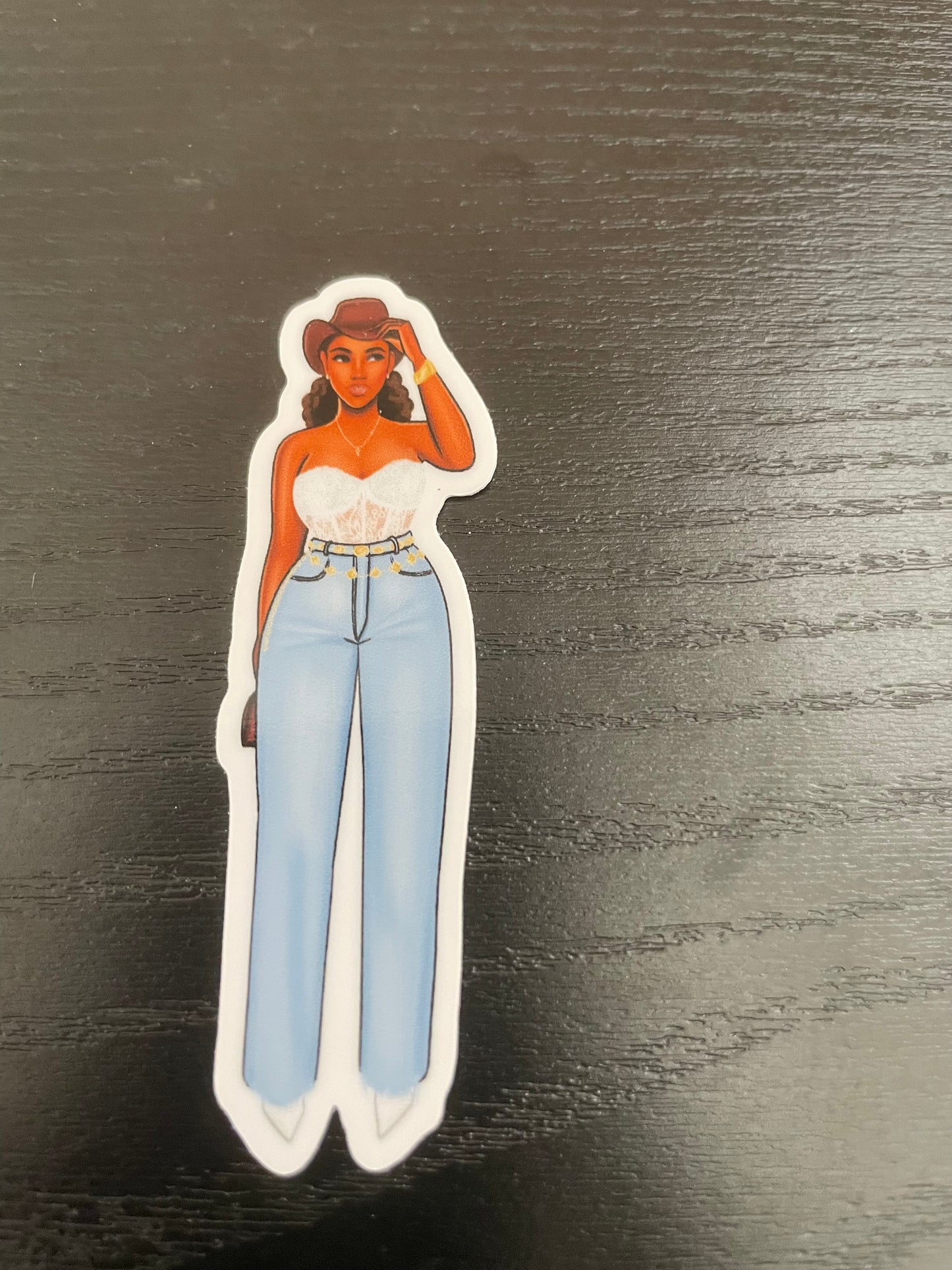 Cowgirl It Girl Sticker