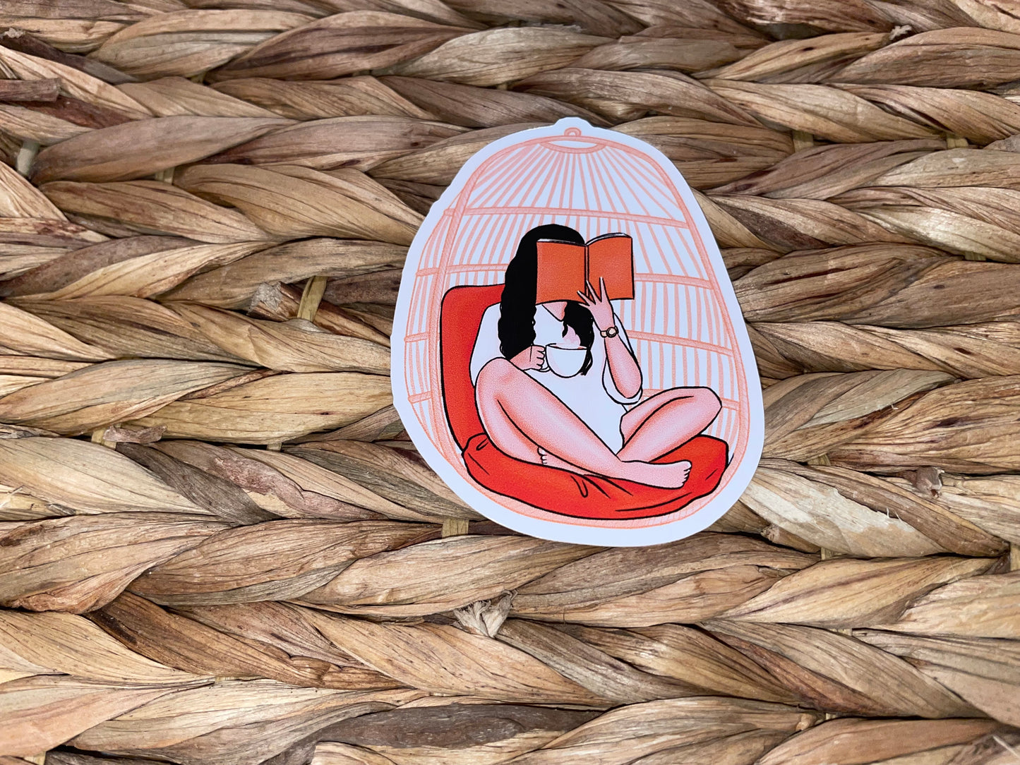 Orange Egg Chair Girlie