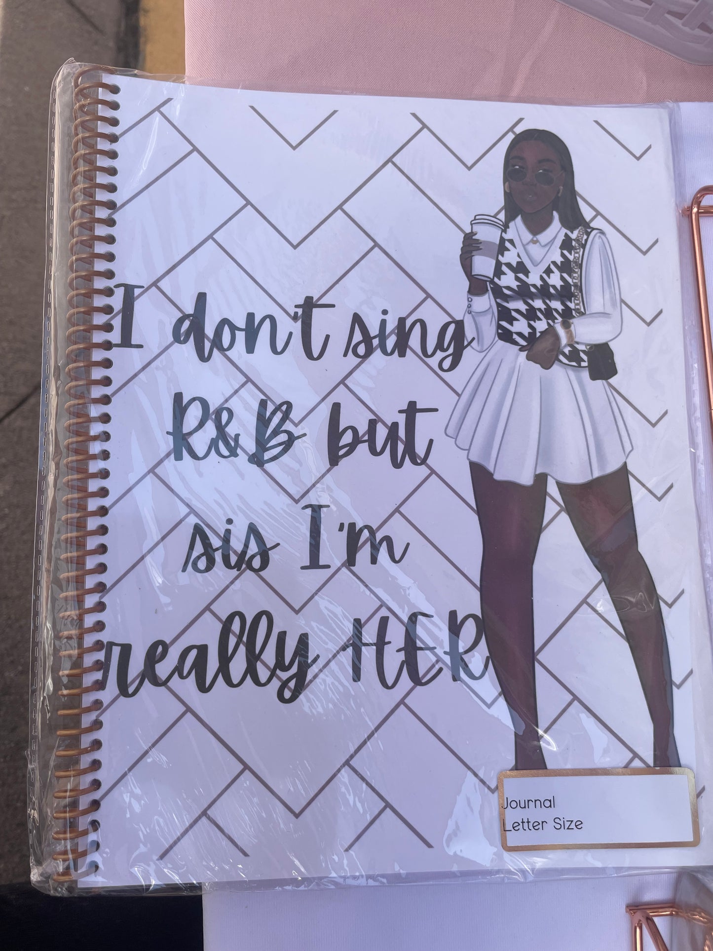 Coffee Chic It Girl Journal