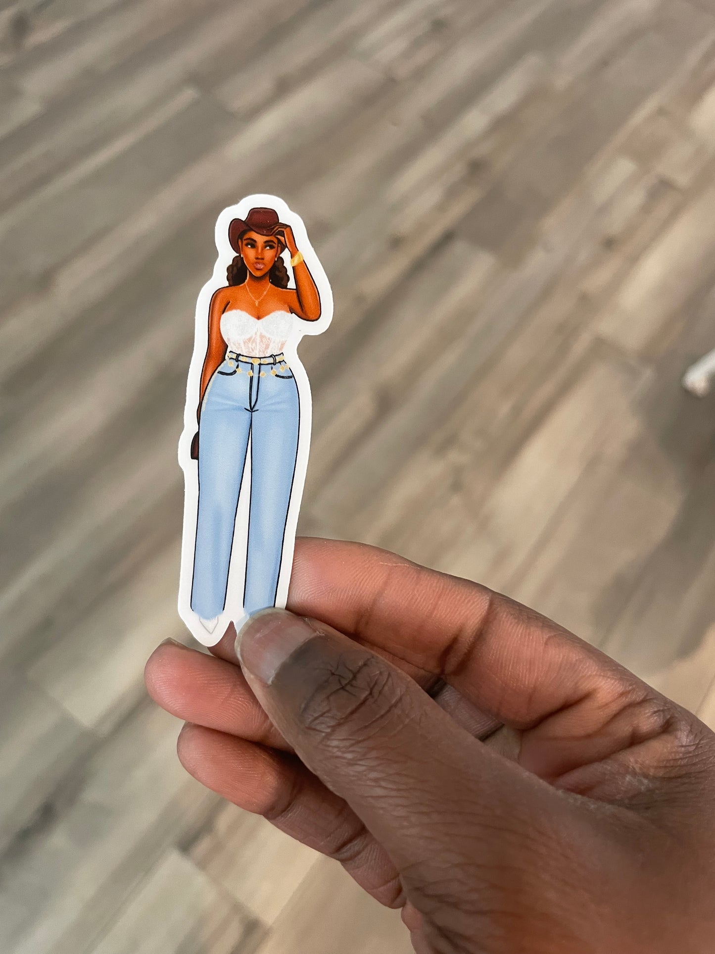 Cowgirl It Girl Sticker