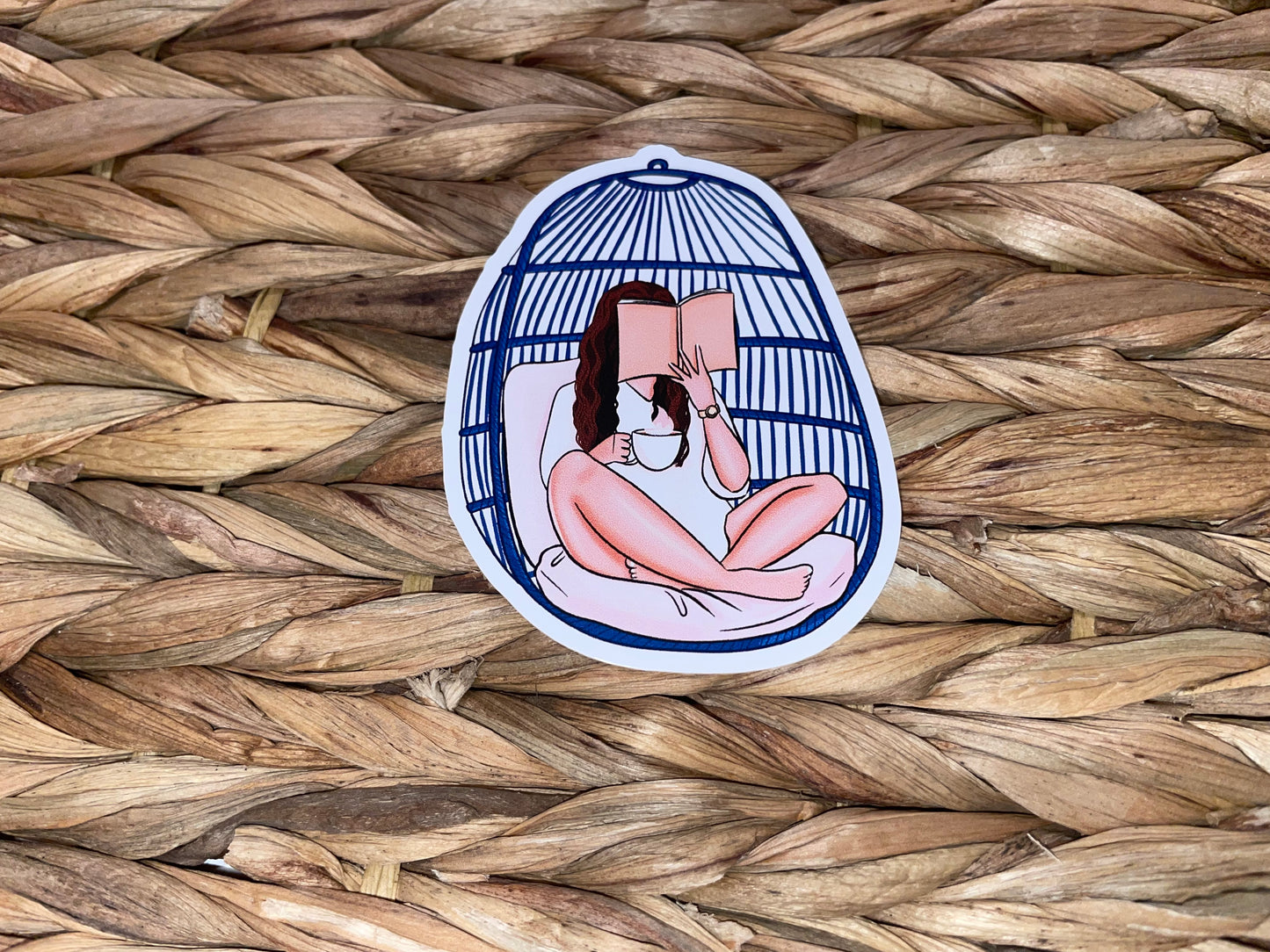 Blue Egg Chair Girlie