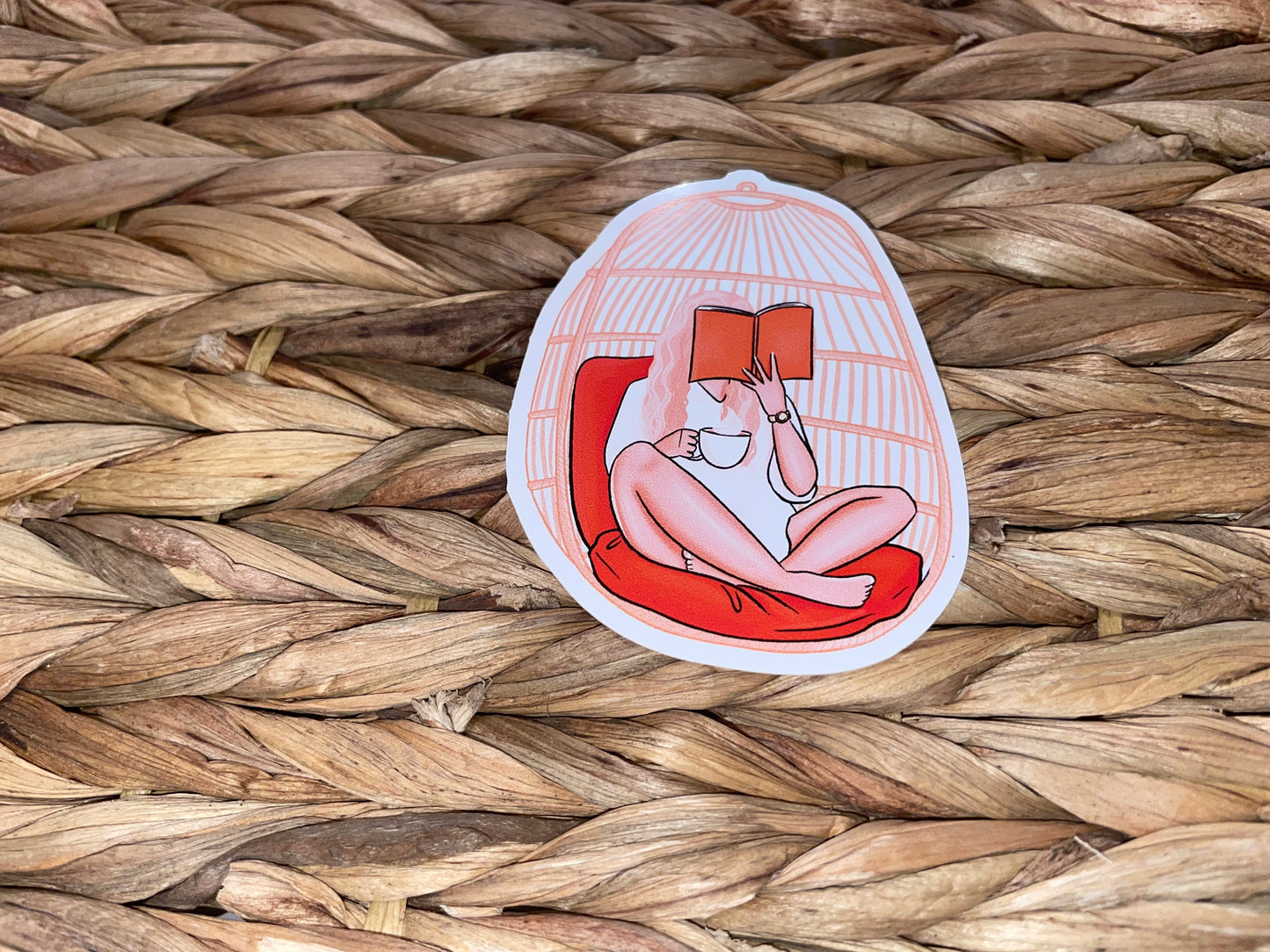 Orange Egg Chair Girlie