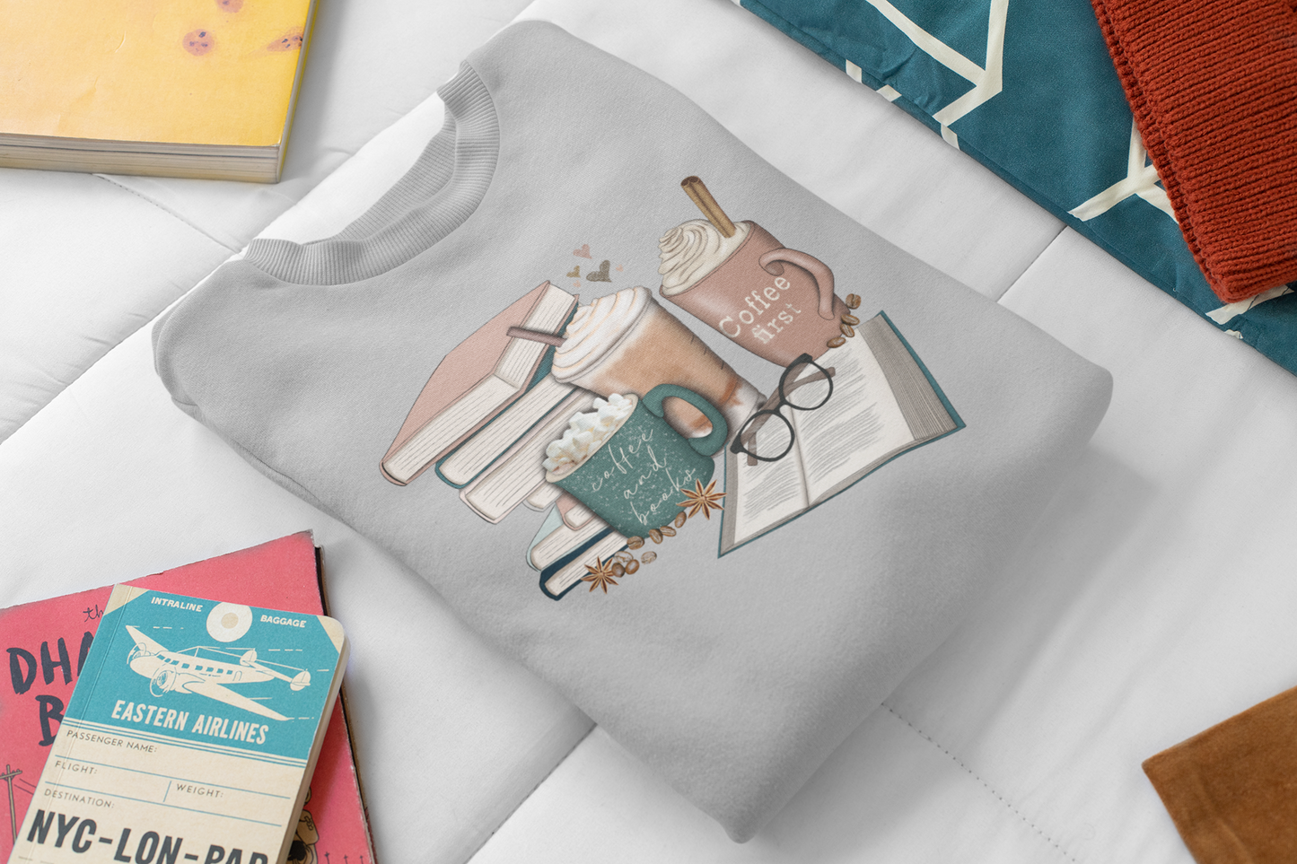 Coffee and Books Sweatshirt