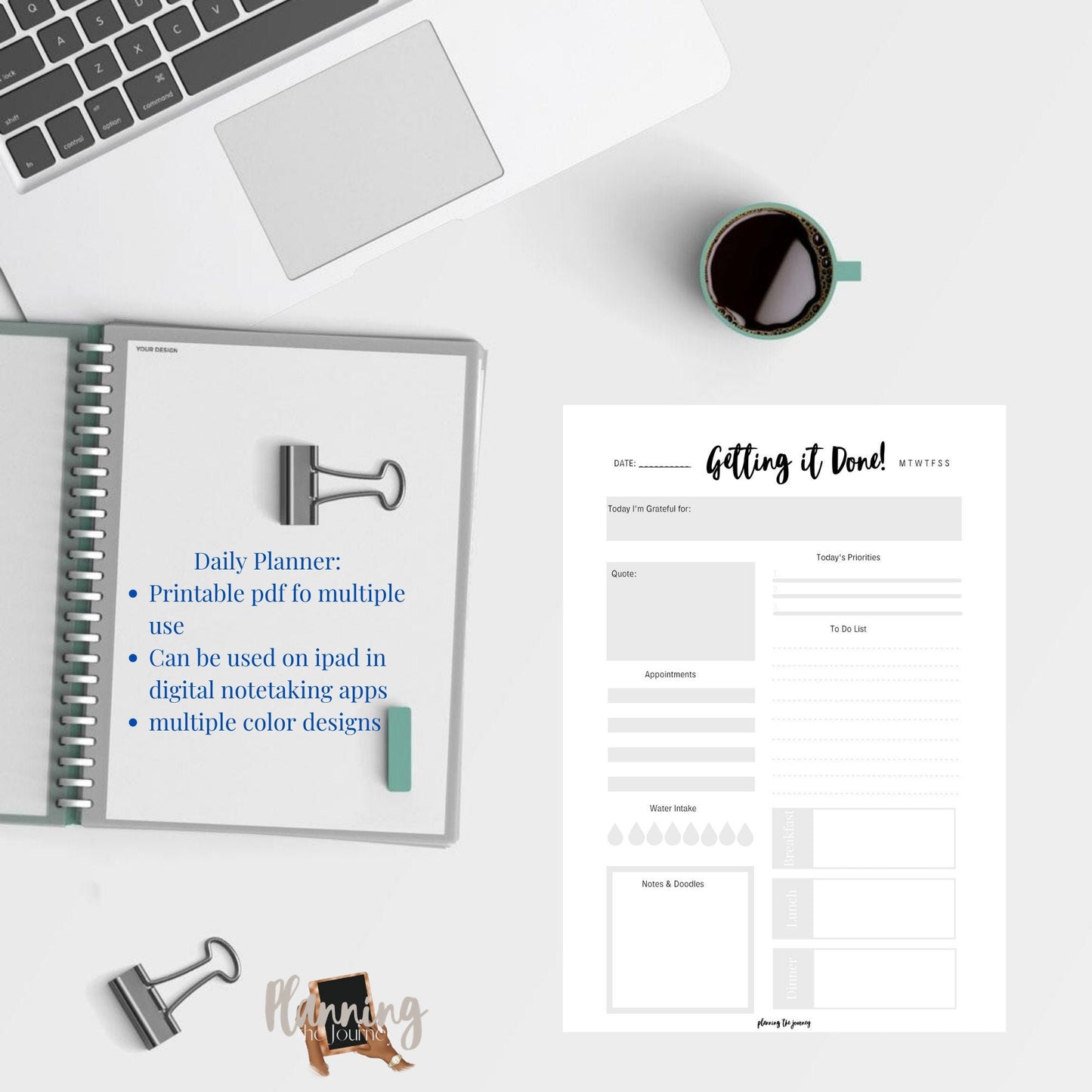 Getting it Done Daily Planner