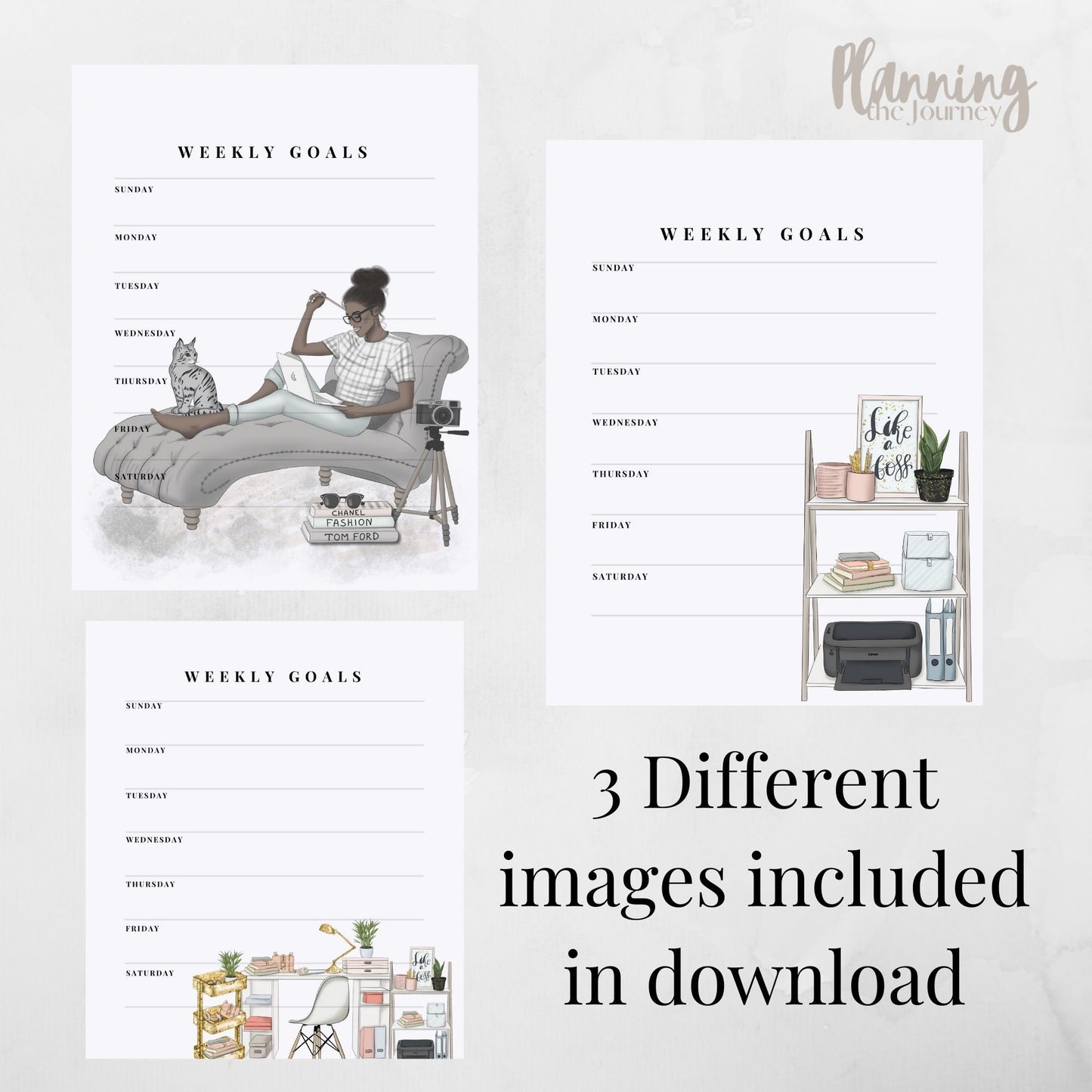 Boss Girl Printable Weekly Planner