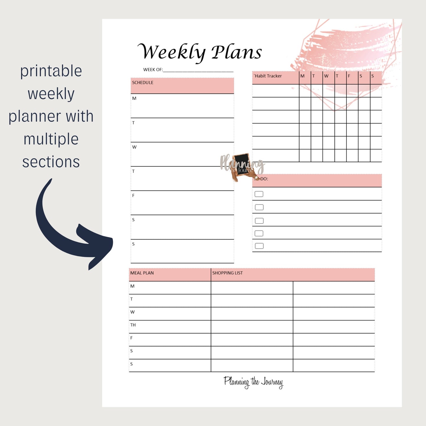 Printable Weekly Planner