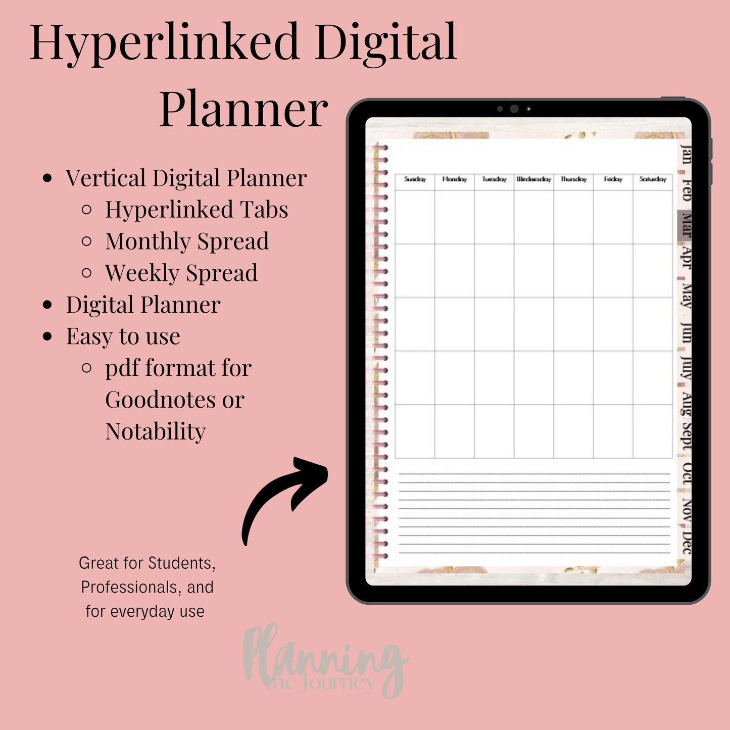 Undated Digital Planner