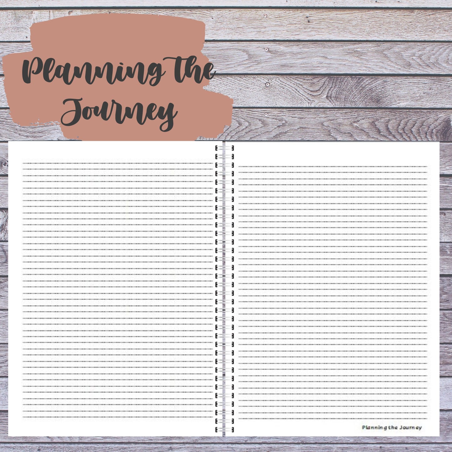 Spiral Notebook/ Live Life in Full Bloom