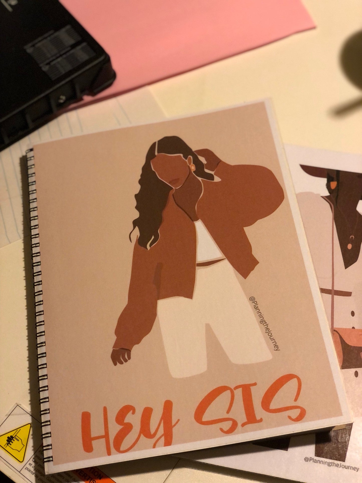 Spiral Notebook/ Hey Sis