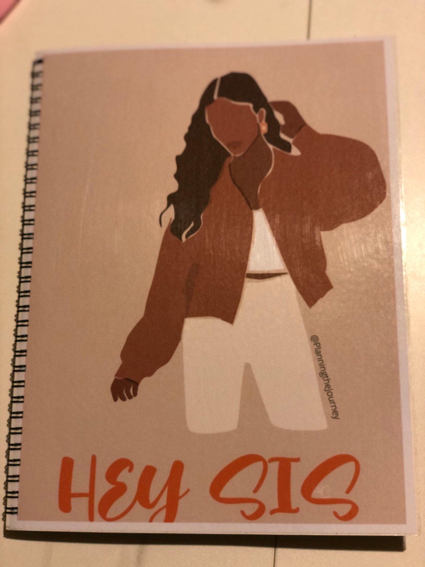 Spiral Notebook/ Hey Sis