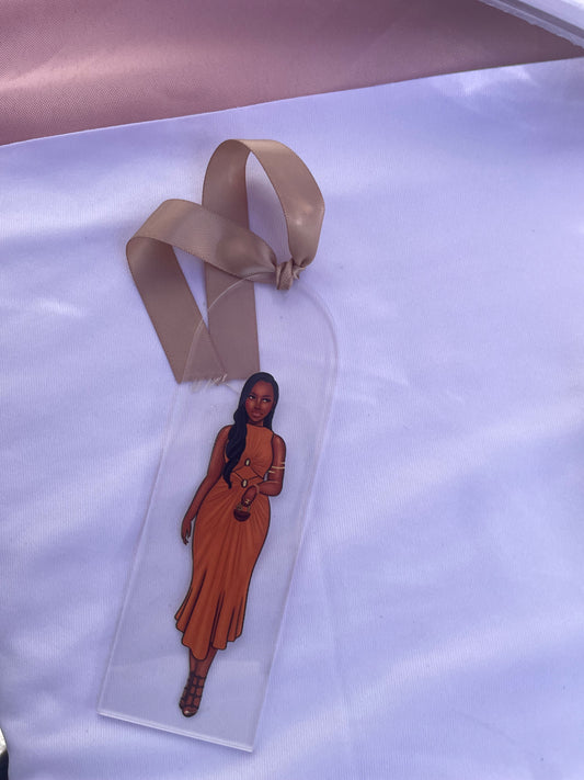 Boho It Girl- Acrylic Bookmark