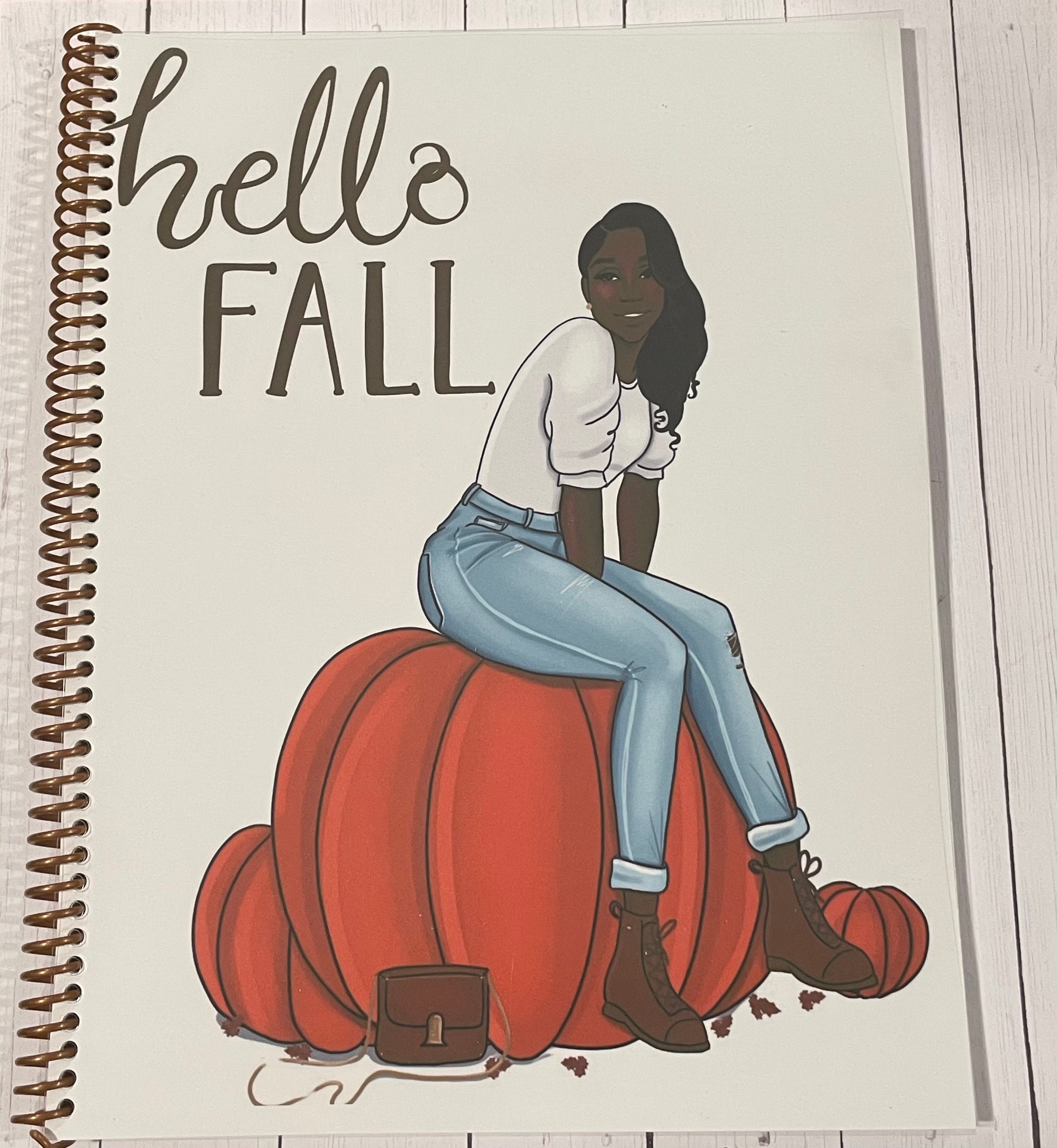 Hello Fall Notebook – Planning the Journey