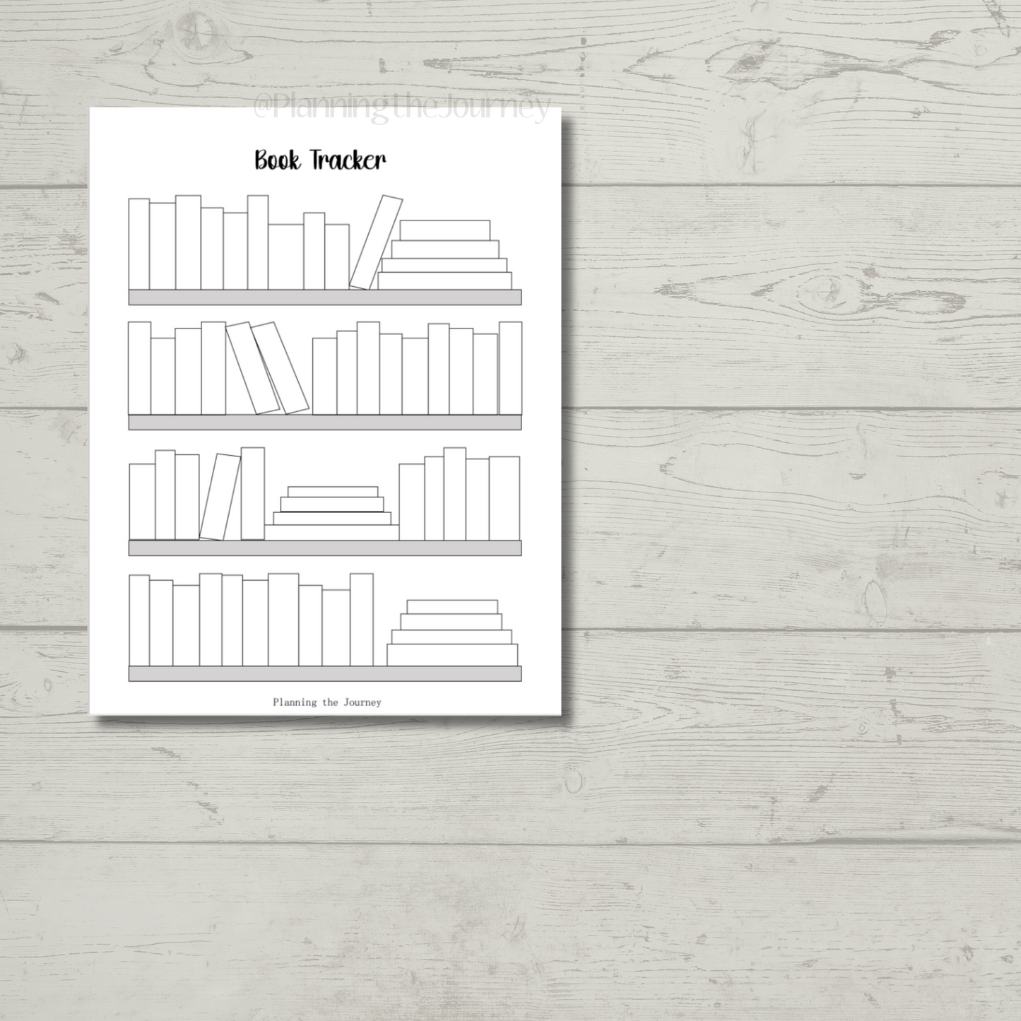 The Book Nook Reading Journal