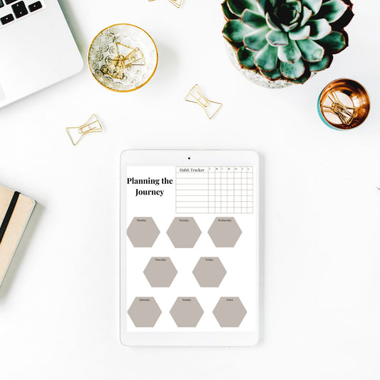 Floral Weekly Planner Digital Download