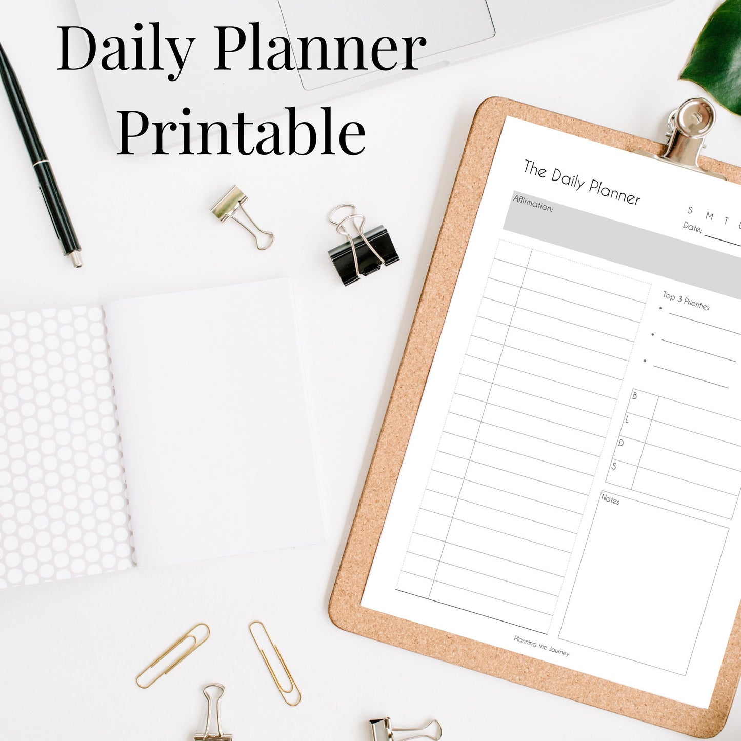 Daily Planner Printable