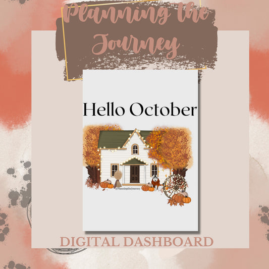 Hello October Printable Dashboard