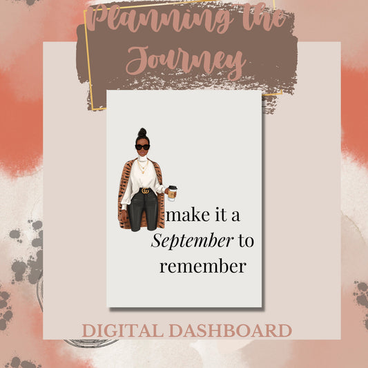 September to Remember Printable Dashboard