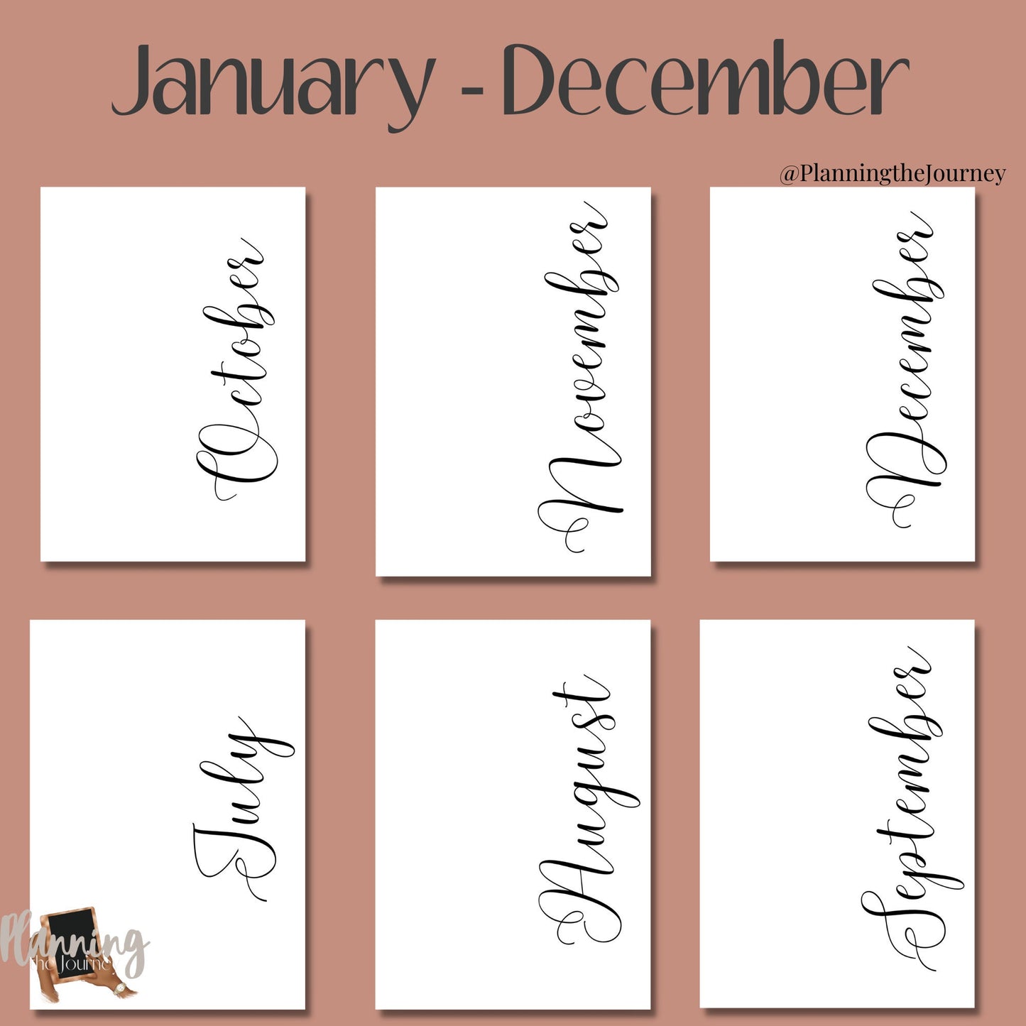 Monthly Dashboard Printables