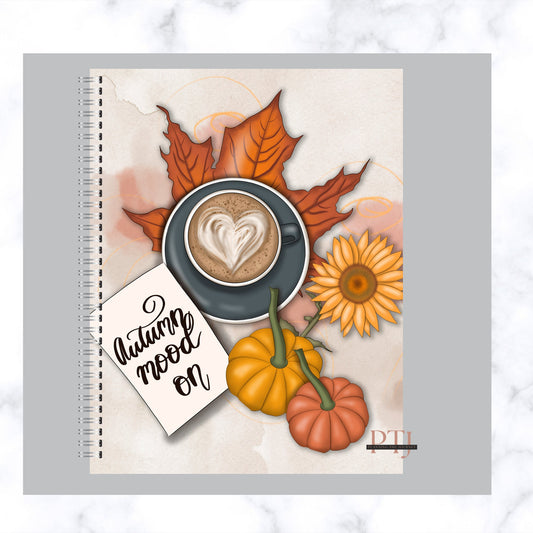 Autumn Mood On 12 Month Undated Planner