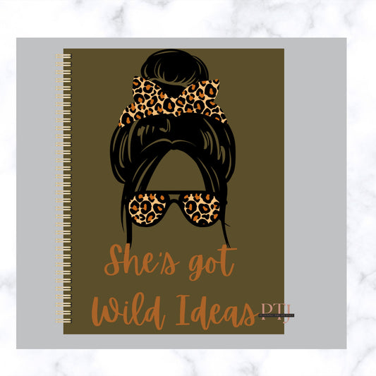 She's Got Wild Ideas 12 Month Undated Planner