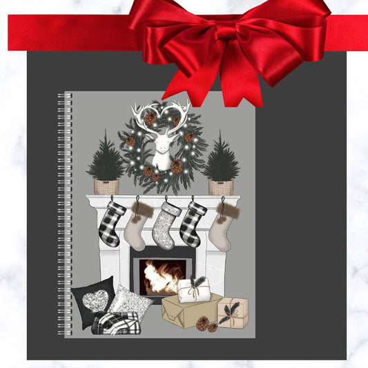 Christmas Planner - Gray Scene
