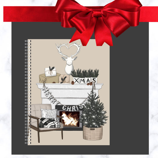 Christmas Planner - Tan Scene